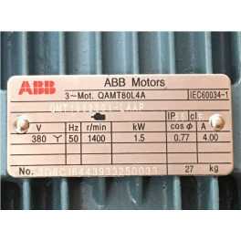 New QAMT80L4A ABB motor 1.5KW