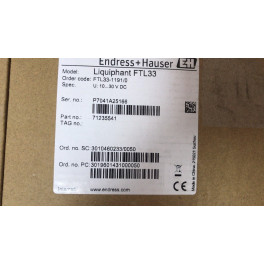 New FTL33-1191/0 Endress+Hauser Liquiphant FTL33