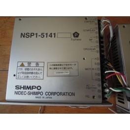 Used SHIMPO NSP1-5141 five phase stepping motor driver 