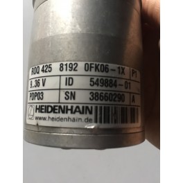 Used ENCODER brand HEIDENHAIN ROQ 425 8192 0FK06 