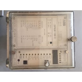 Used  ABB SPAM 150C Motor Protection Relay SPAM-150C-AA